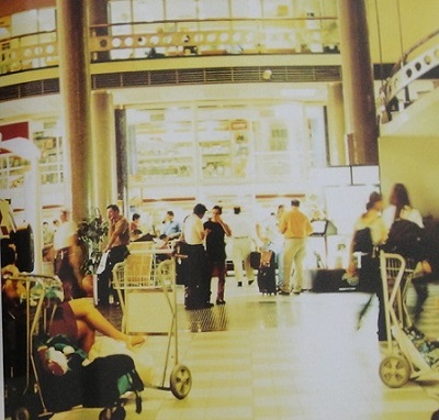 Claudia Jaguaribe. aeroporto
